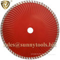 230mm Sintered continuous rim Turbo Wave Cutting Blade